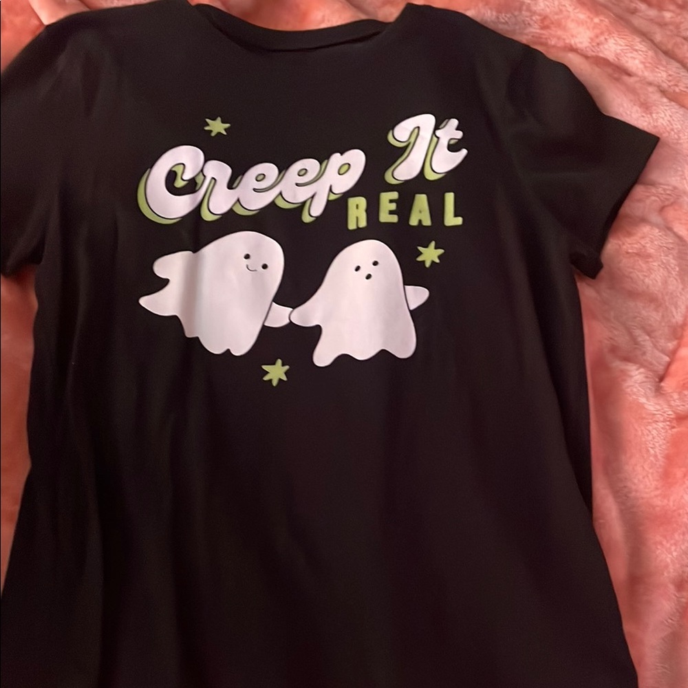 Wound Up Black Ghost Graphic Tee